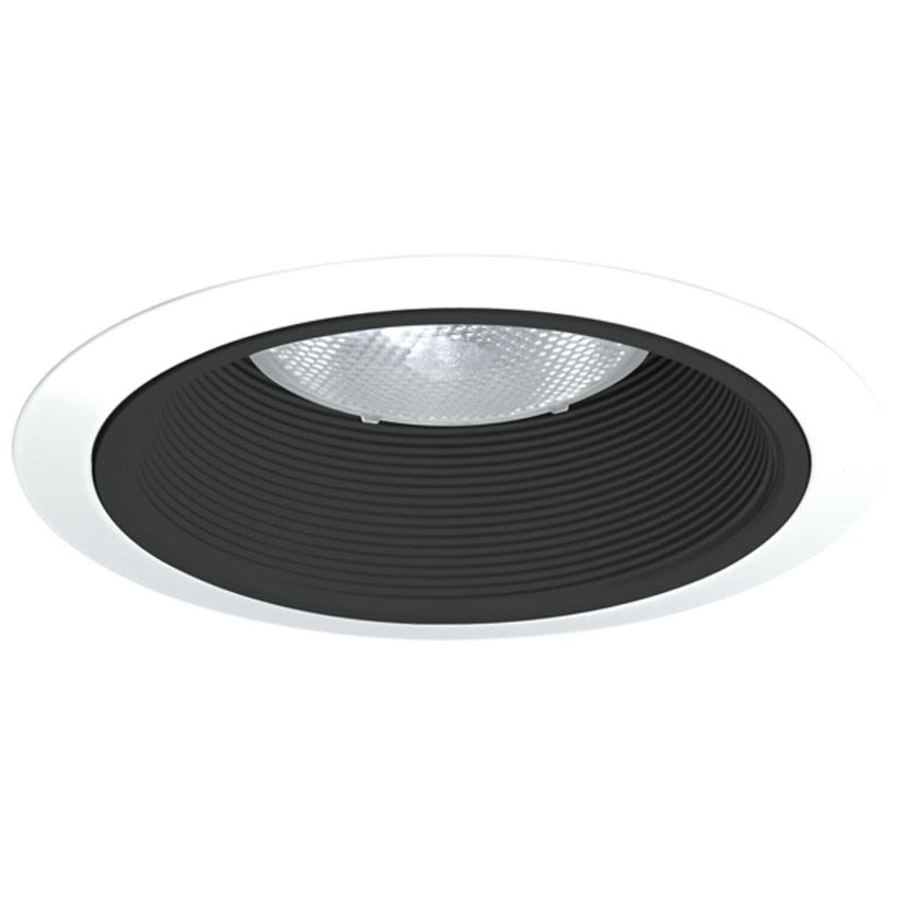 Juno 24 BWH 24 Series Downlight Tapered Baffle Trim, 7-5/8 in OD, Halogen Lamp, For Use With IC2, TC2, TC2R, C22, IC22W, IC22LEDG4, IC922LEDG4, TC922LEDG4, APT2 Series Housing